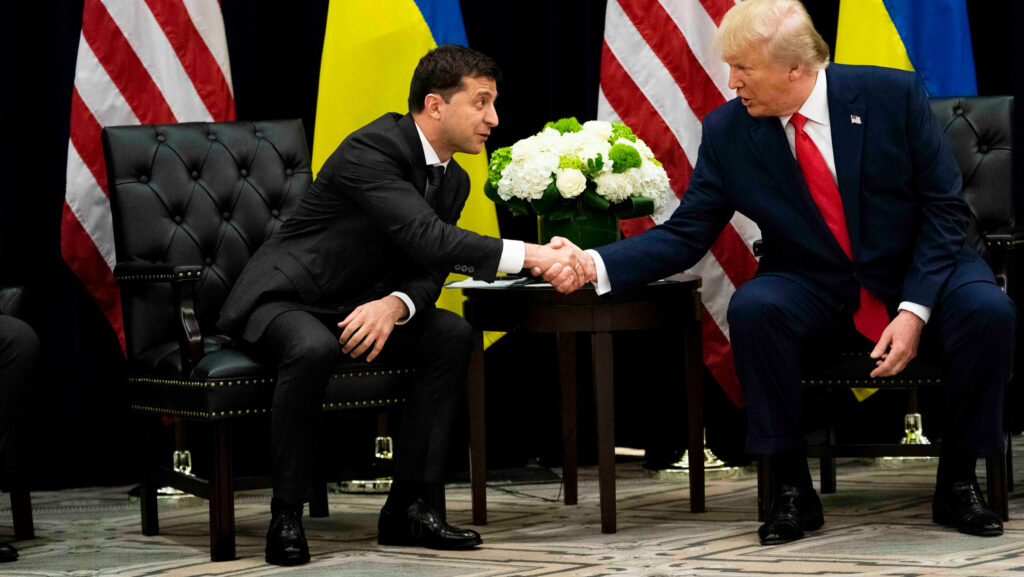 Trump Zelensky meeting